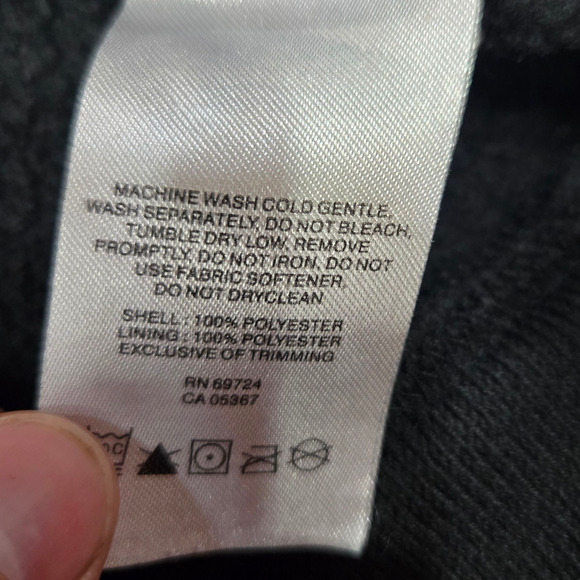 Columbia Black Fleece Quarter Zip Pullover Sherpa Lined Casual Outdoor Size XXL - Picture 7 of 8